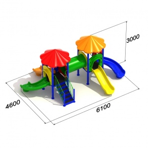 Детский игровой комплекс «Радуга 4.3»