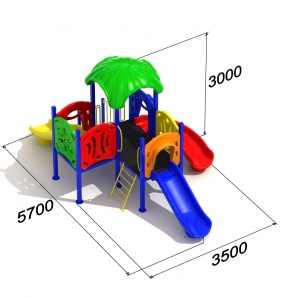 Детский игровой комплекс «Мотылек 2.2»