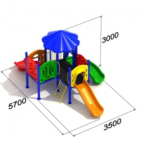 Детский игровой комплекс «Мотылек 2.3»