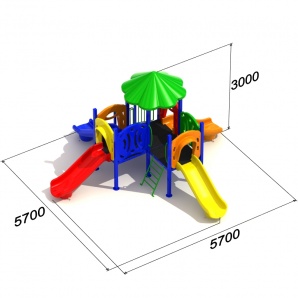 Детский игровой комплекс «Мотылек 3.3»