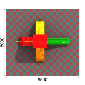 Детский игровой комплекс «Царь горы 1.1»