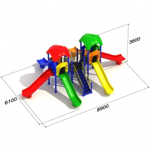 Детский игровой комплекс «Водопад 4.2»