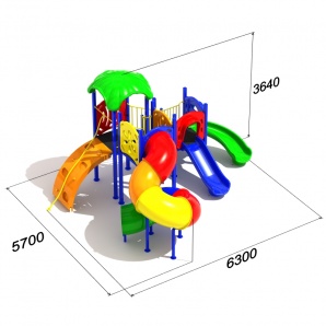 Детский игровой комплекс «Спираль 1.2»