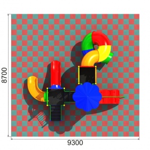 Детский игровой комплекс «Спираль 1.3»