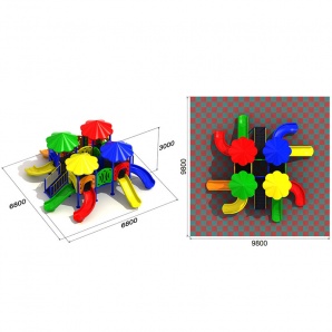Детский игровой комплекс «Каравай 3.3»