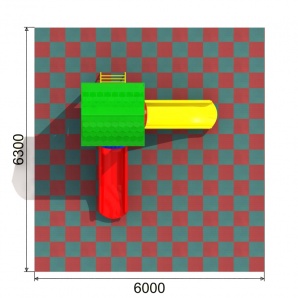 Детский игровой комплекс «Кувшинка 1.1.2»