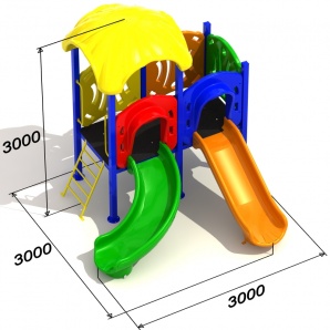 Детский игровой комплекс «Лимпопо 3.2.2»