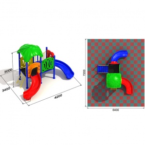 Детский игровой комплекс «Лимпопо 6.2»