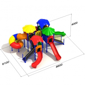 Детский игровой комплекс «Зоопарк 2.3»