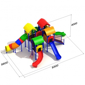 Детский игровой комплекс «Зоопарк 3.1»