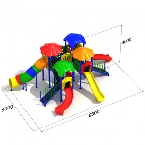 Детский игровой комплекс «Зоопарк 4.3»