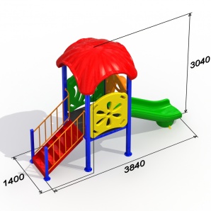 Детский игровой комплекс «Малютка 2.2_2вар»