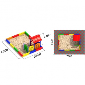 Песочница «Песочный Дворик 2»