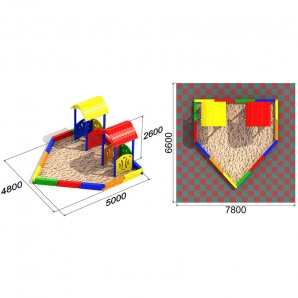 Песочница «Песочный Дворик 4»