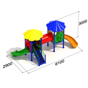 Детский игровой комплекс «Радуга 2.3»