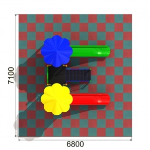 Детский игровой комплекс «Водопад 1.1-3» Детский игровой комплекс «Водопад 1.1-3»