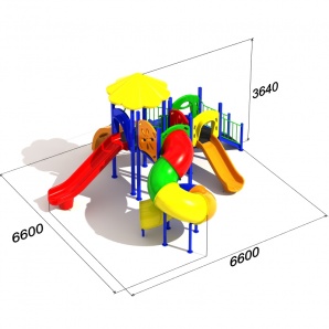 Детский игровой комплекс «Спираль 3.3» ﻿