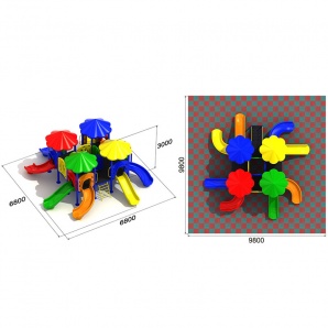 Детский игровой комплекс «Каравай 2.3»