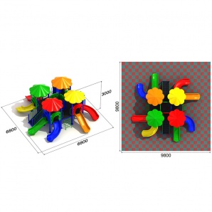 Детский игровой комплекс «Каравай 4.3»