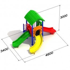 Детский игровой комплекс «Ромашка 4.1»