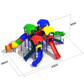 Детский игровой комплекс «Зоопарк 4.2»
