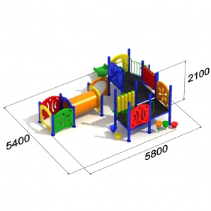 Детский игровой комплекс «Дик Детский сад 2» ﻿